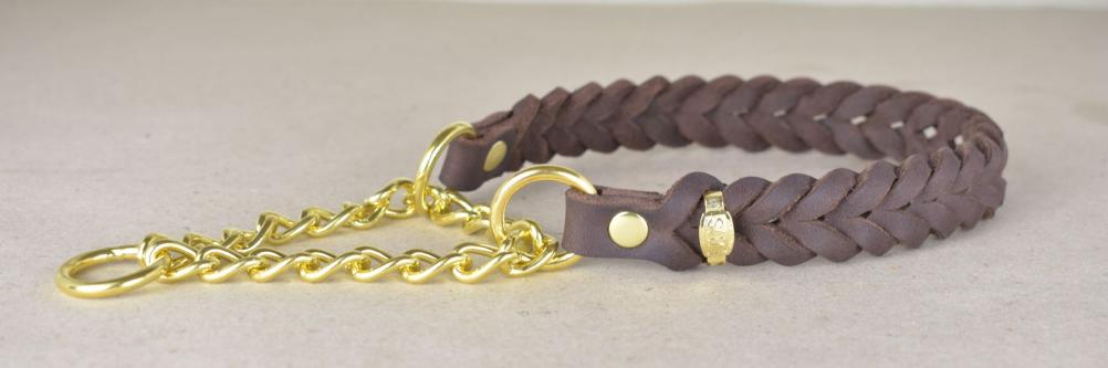 Hundehalsband geflochten 