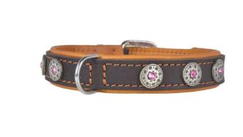 Hundehalsband leder schmuckhalsband