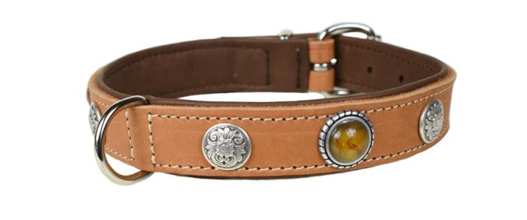 Hundehalsband leder